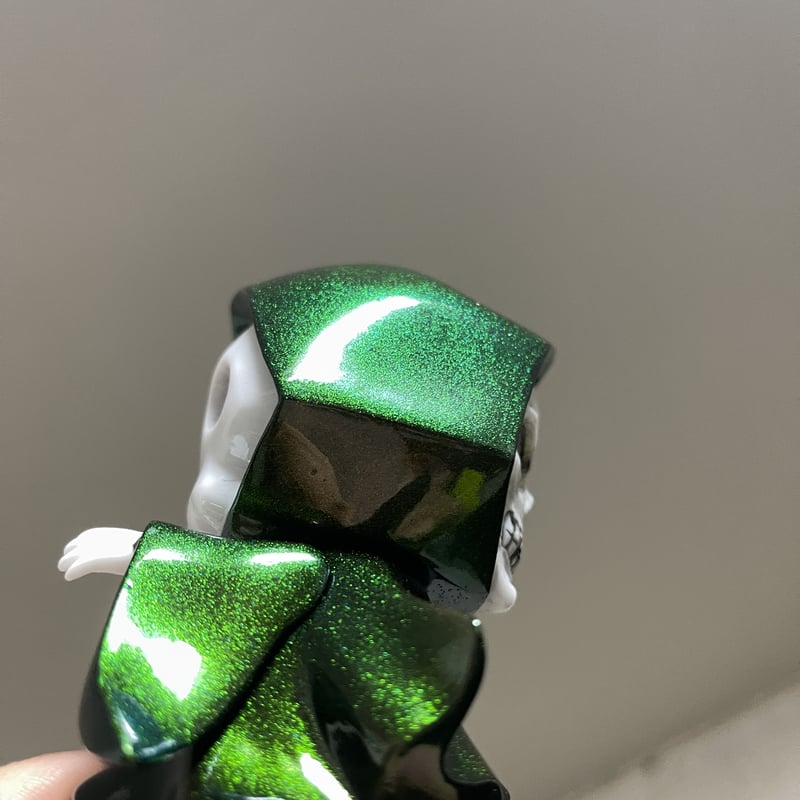 フィギュア（ドクロ） ドクロちゃん 新色 ソフビ 髑髏 骸骨 死神 幽霊 悪魔 頭蓋骨 フィギュア