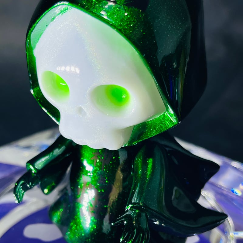 ワンフェスドクロ ちゃん 骸骨 髑髏 死神 フィギュア ソフビ ドクロ