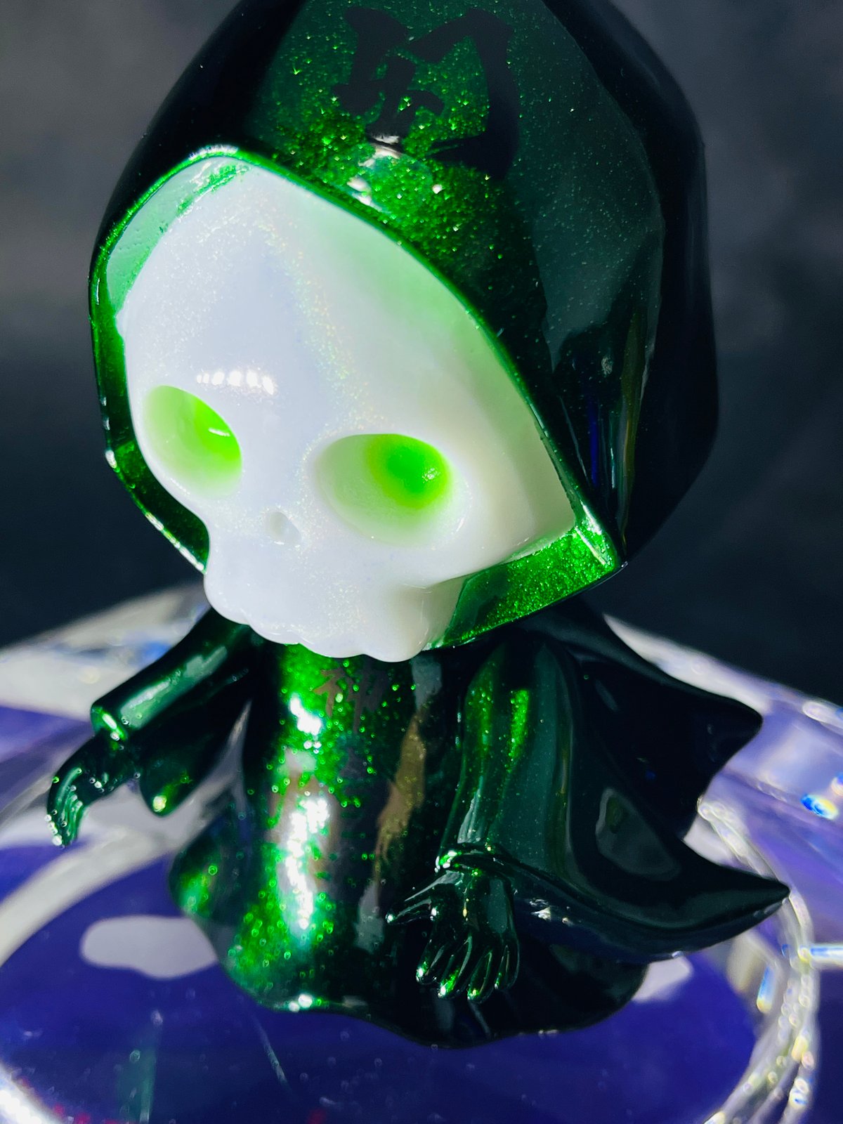 ワンフェスドクロ ちゃん 骸骨 髑髏 死神 フィギュア ソフビ ドクロ