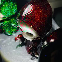 ブラックレインボードクロ ちゃん 骸骨 髑髏 死神 フィギュア ソフビ