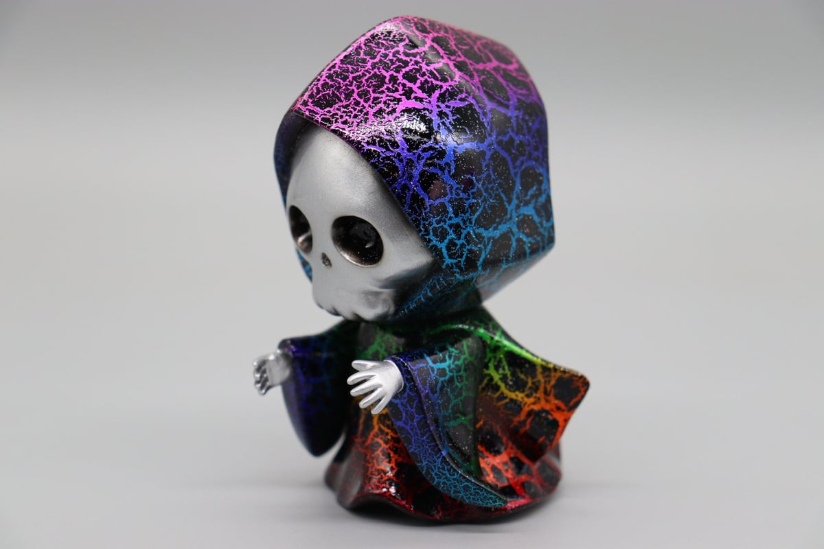 painternetレインボー黒クラック | 梅ZAWA ソフビ