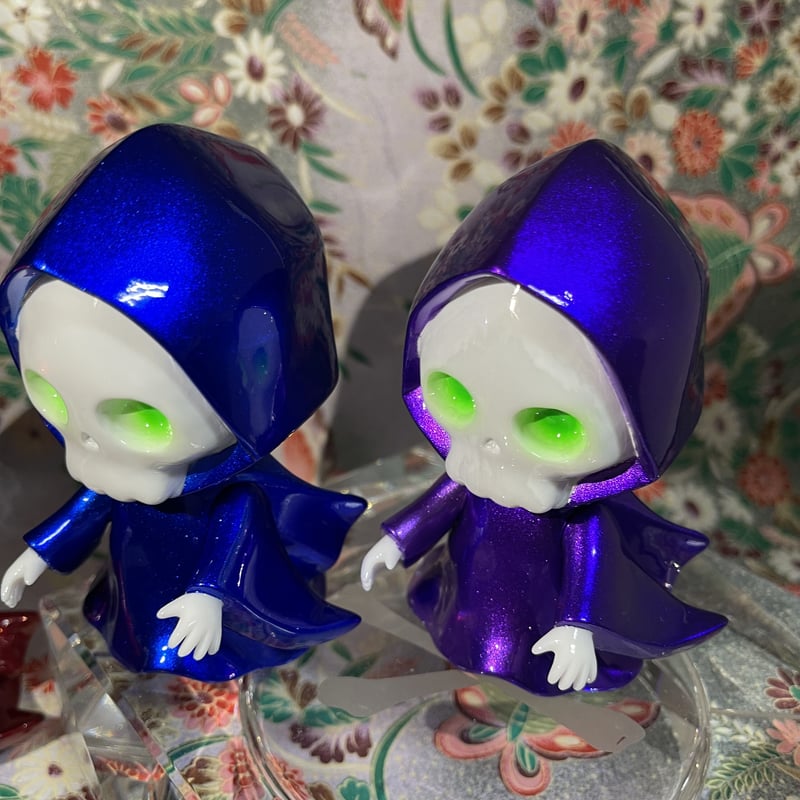 キャンディーパープル ドクロ ちゃん 骸骨 髑髏 スカル ガイコツ 死神