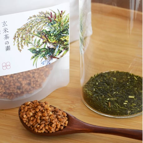 玄米茶の素