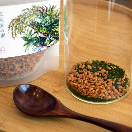 玄米茶の素