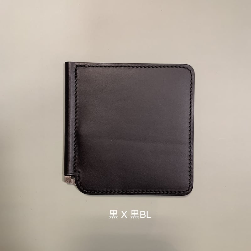 オーダー品　札バサミ　ブラック×パープル 札バサミ | くさかカバン店・web shop
