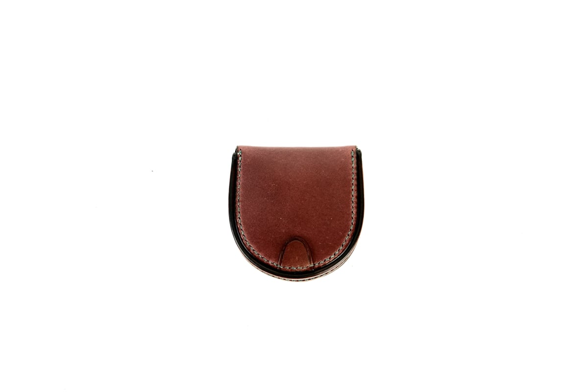 GANZO 牛革　馬蹄型小銭入れ CORDOVAN(コードバン) 馬蹄小銭入れ｜コードバン｜最高級の