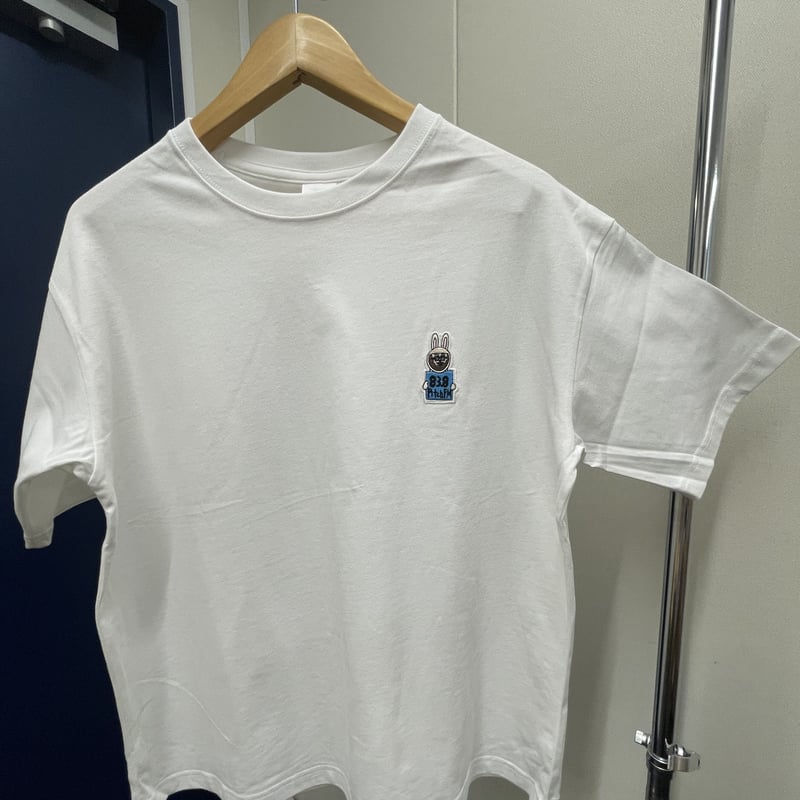 Chi-bee & PitchFMコラボ ビッグシルエットTシャツ（ホワイト） | PitchFM