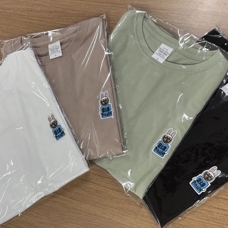 Chi-bee & PitchFMコラボ　ビッグシルエットTシャツ（スモーキーピンク）