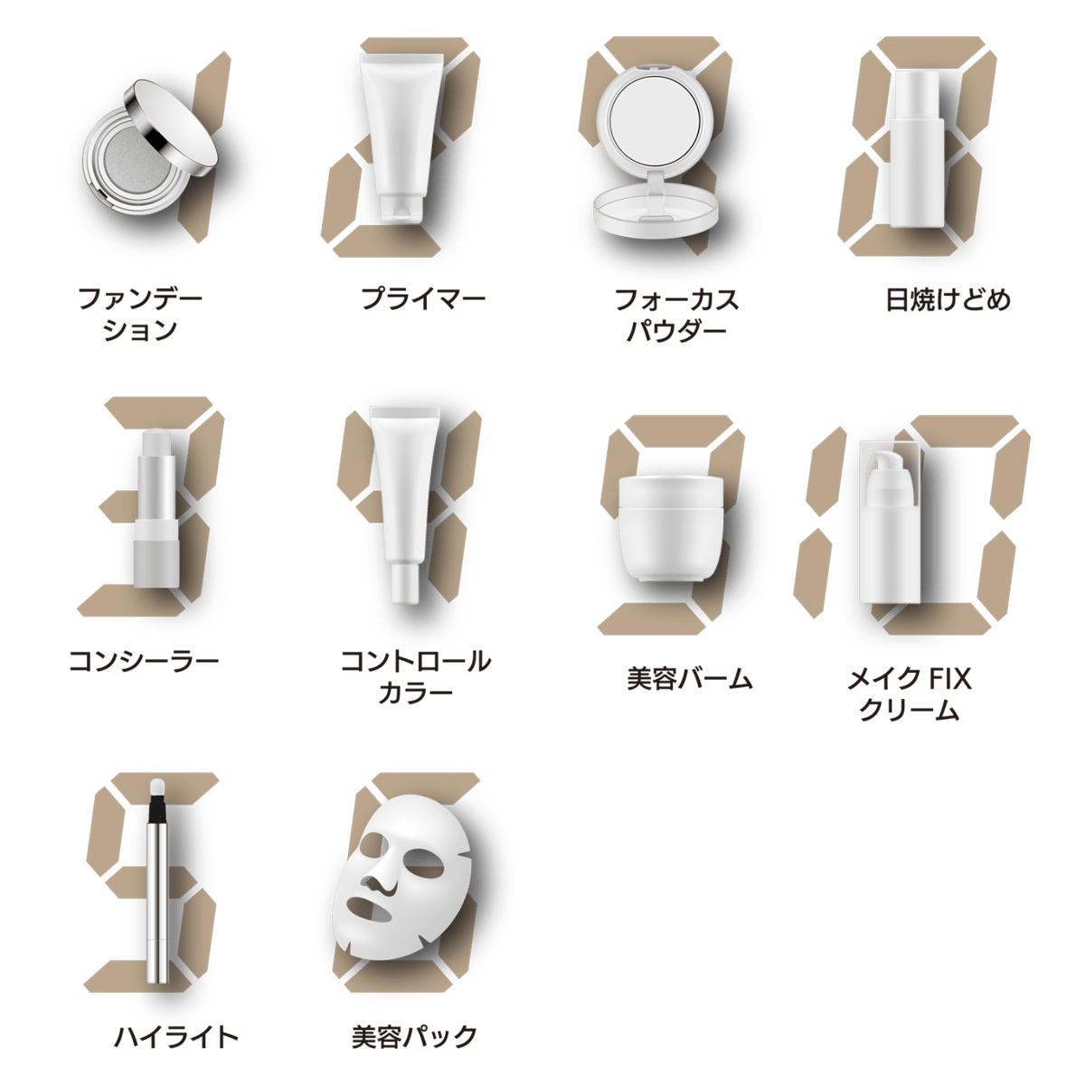 ファンデーション MOE MOTTO 333 multi stick | motto | Motto-officialストア