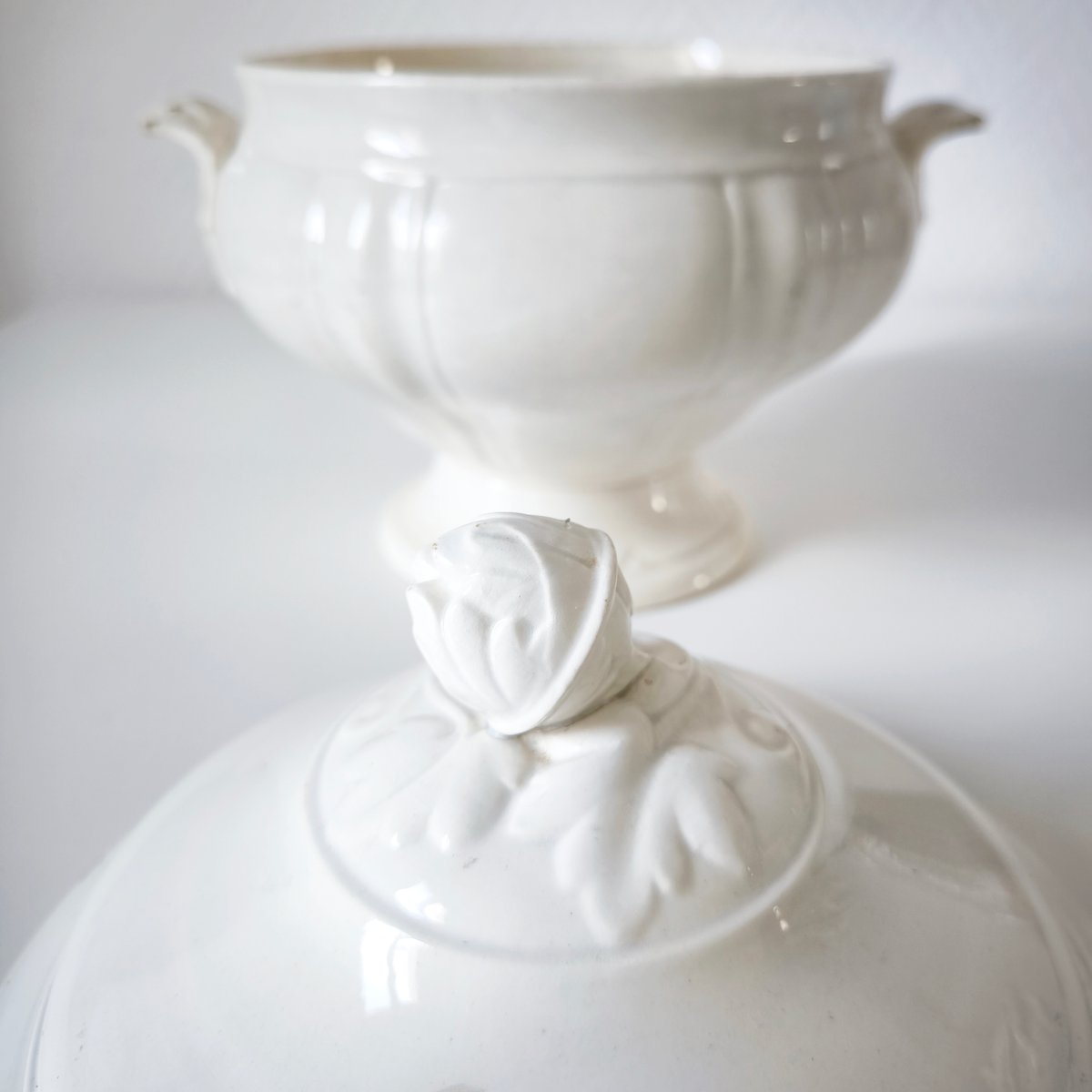 レア！ ボルドー 白 スーピエールフランスアンティーク レア