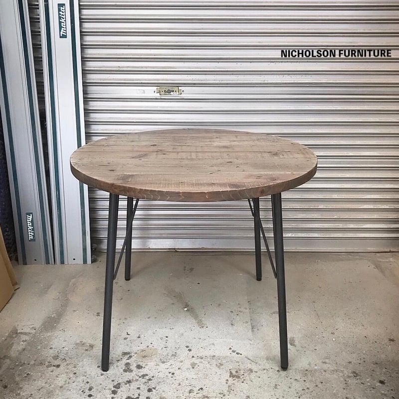 S様 専用ご注文ページ 】※カスタムオーダー製作 足場板 丸型テーブル