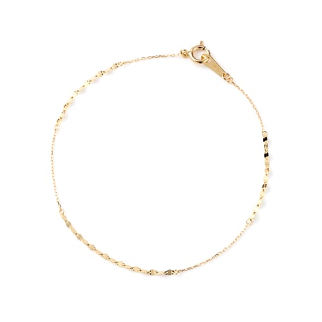 ［BASIC］ Combination Chain Bracelet K10YG