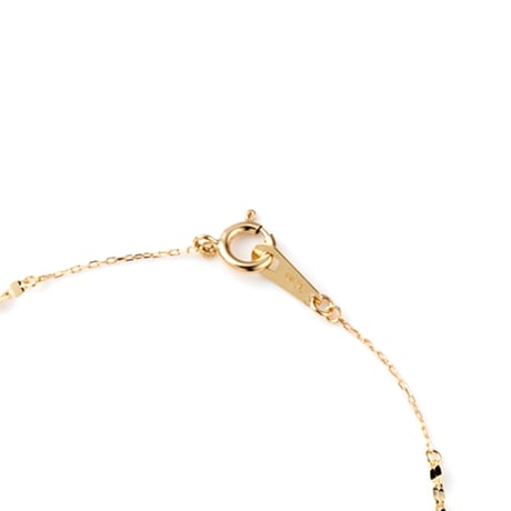 ［BASIC］ Combination Chain Bracelet K10YG