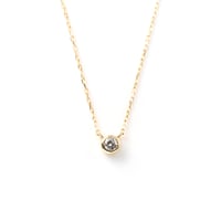 "Ultimate sophistication" Diamond Necklace K18YG