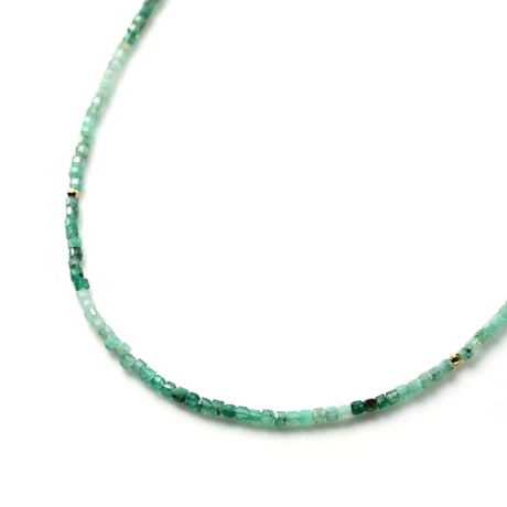 Panakeia Emerald Necklace K10YG