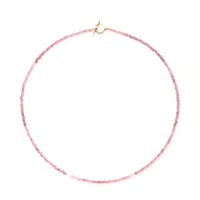Panakeia Pink Tourmaline Necklace K10YG
