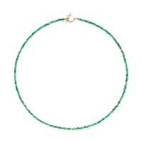 Panakeia  Emerald Necklace K10YG