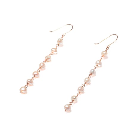 Pearl Long Pierced earrings