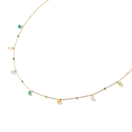 Green Stones  Necklace