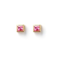 "Ultimate sophistication" Ayana Spinel Pierced earrings K18YG