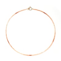 Panakeia Orange opal Necklace K10YG