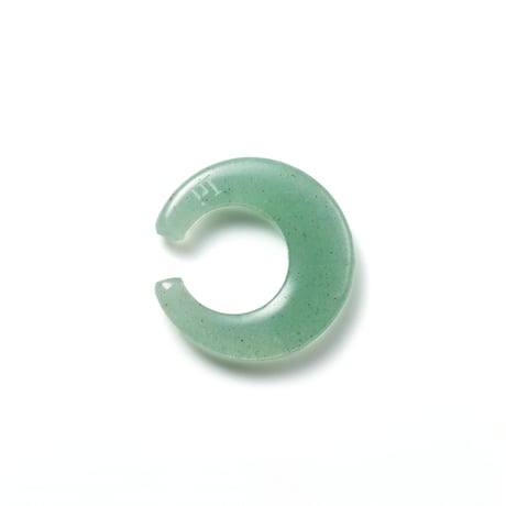 Innate Green aventurine Earcuff