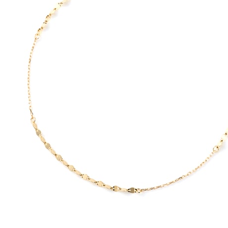 ［BASIC］ Combination Chain Bracelet K10YG