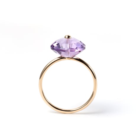 Juicy Grape Lollipop Ring  K10YG