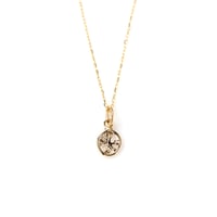 "INNATE BEAUTY" Slice Diamond Necklace M K18YG