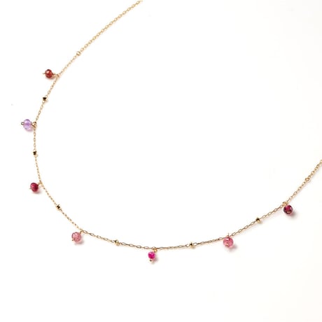 Pink Stones  Necklace
