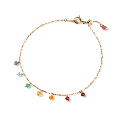 Rainbow Stones Bracelet