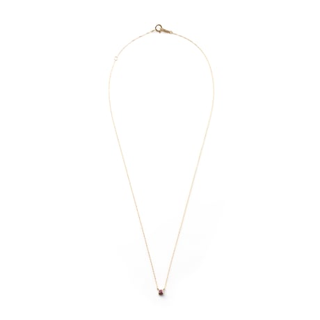 "Ultimate sophistication" Square Ayana Spinel Necklace K18YG