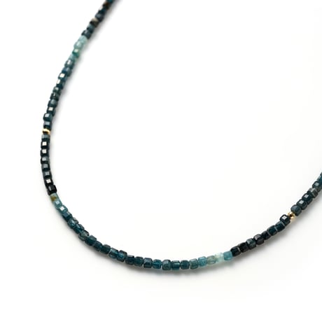 Panakeia Blue Tourmaline Necklace K10YG