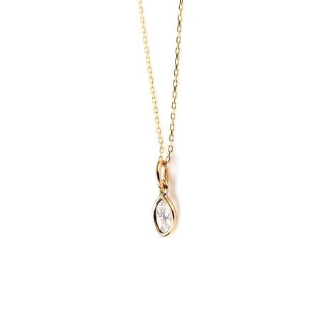 "INNATE BEAUTY" Slice Diamond Necklace M K18YG