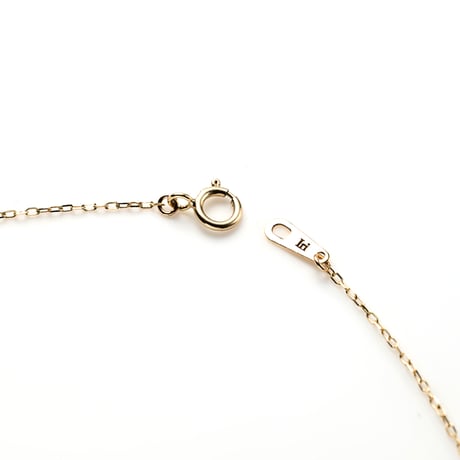 "Dappled Sunlight" Rutile Quartz Necklace K10YG
