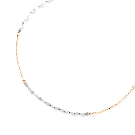 ［BASIC］ Combination Chain Bracelet K10YG