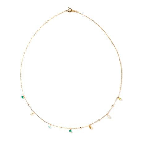 Green Stones  Necklace