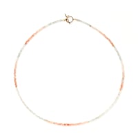 Panakeia Oregon Sunstone Necklace K10YG