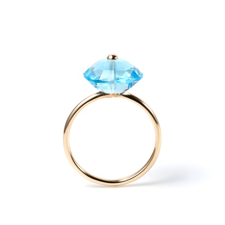Cotton Candy Lollipop Ring  K10YG