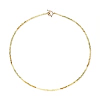 Panakeia Grossularite Garnet Necklace K10YG