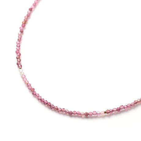 Panakeia Pink Tourmaline Necklace K10YG