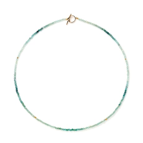 Panakeia Grandidierite Necklace K10YG