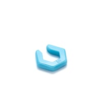 Innate light blue stone Hexagon Earcuff