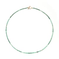 Panakeia Emerald Necklace K10YG