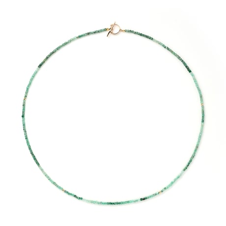 Panakeia Emerald Necklace K10YG