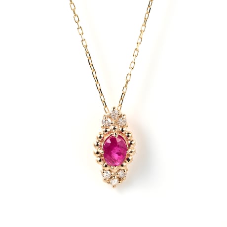 Ruby Necklace K10YG