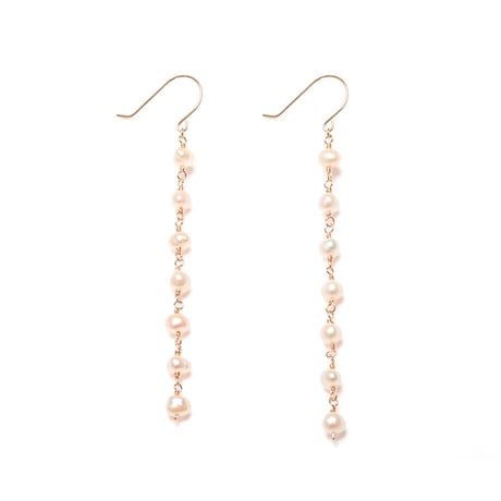 Pearl Long Pierced earrings