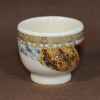 香合「朱柿」 | 絵付工房秋月窯オンラインショップ