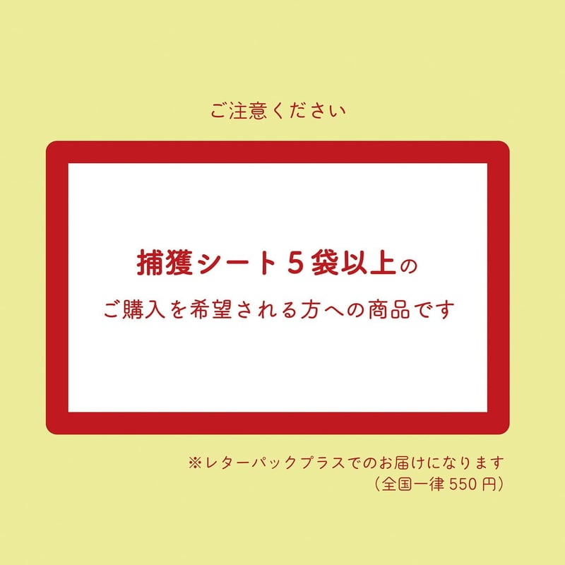 5〜10袋ご購入時】ぱっくりん専用捕獲シート（8枚入り） | カメムシ