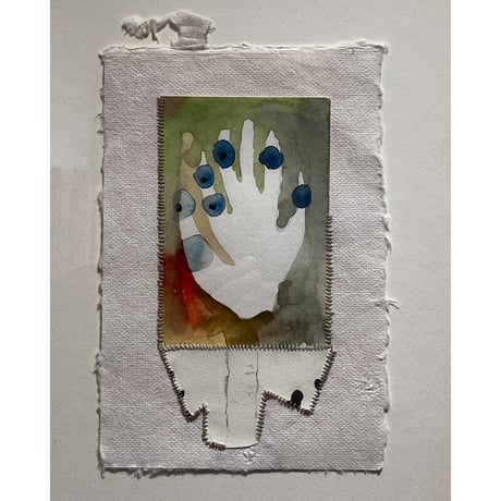 伊山桂「Three pieces : white flower」